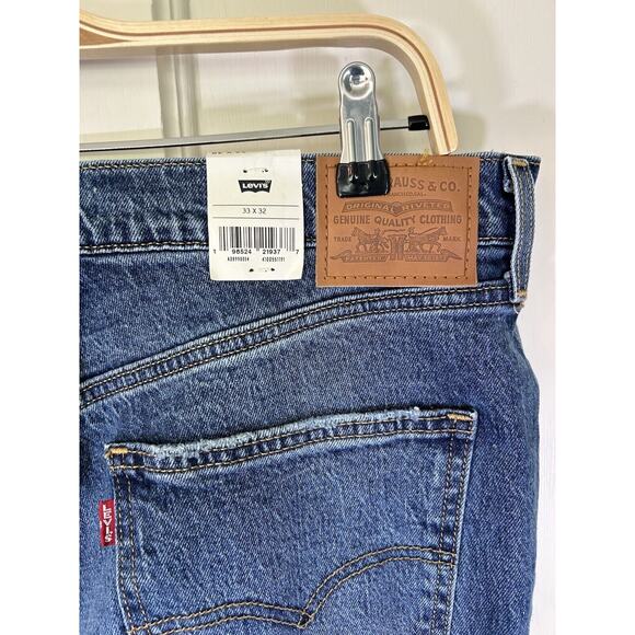 Levi's Women's 70s High Rise Flare Distressed Medium Wash Jeans Size 33 NWT - Picture 3 of 14